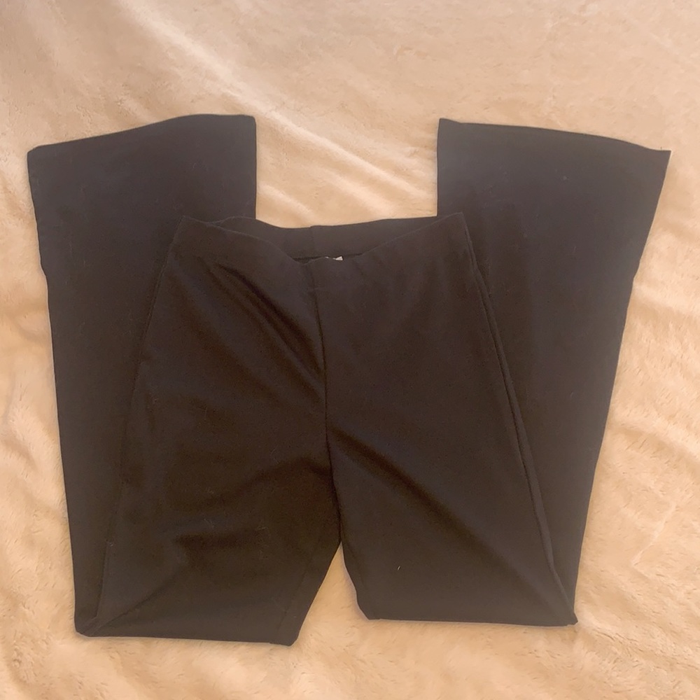 New with tags H&M high rise flare pants with split hem